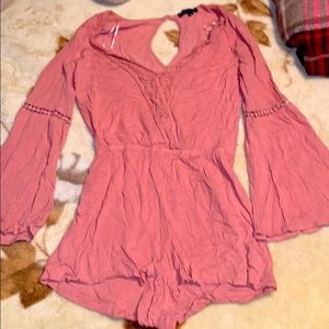 Pink romper